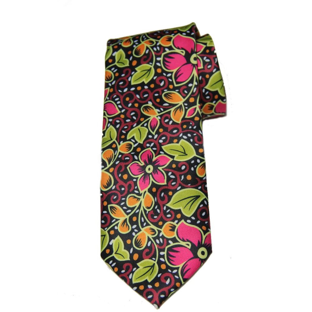 Gascoigne Silk Tie Floral Multicolor Men's